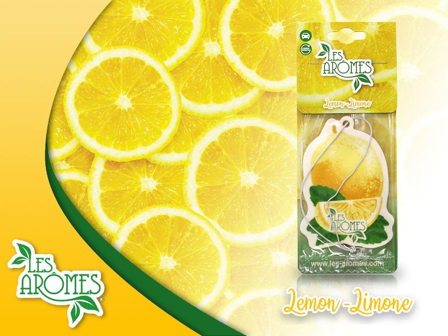 Les Aromes profumatore ambiente in cellulosa fragranza limone