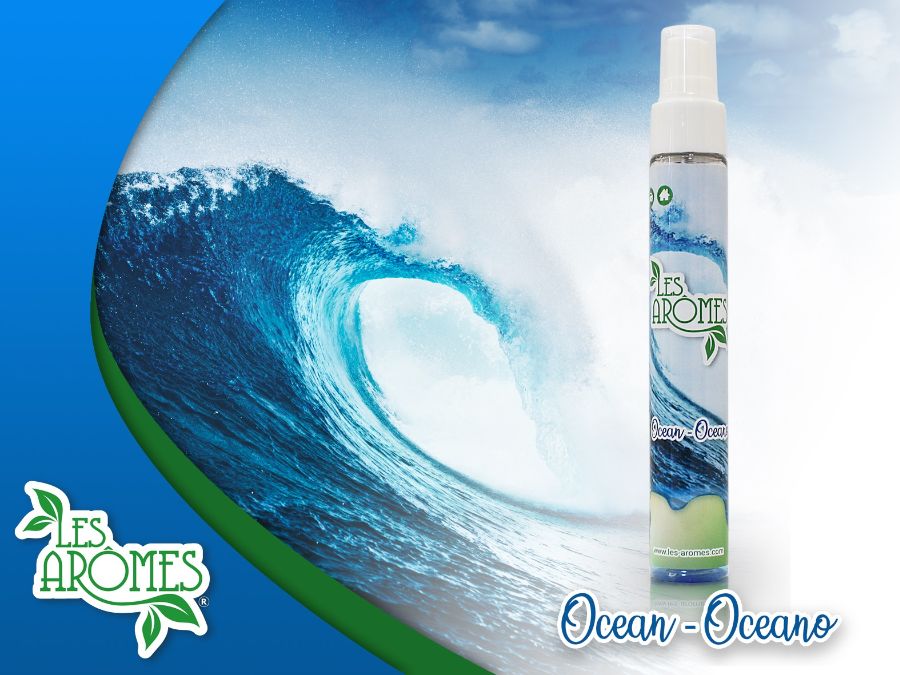 Les Aromes profumatore ambiente spray fragranza oceano