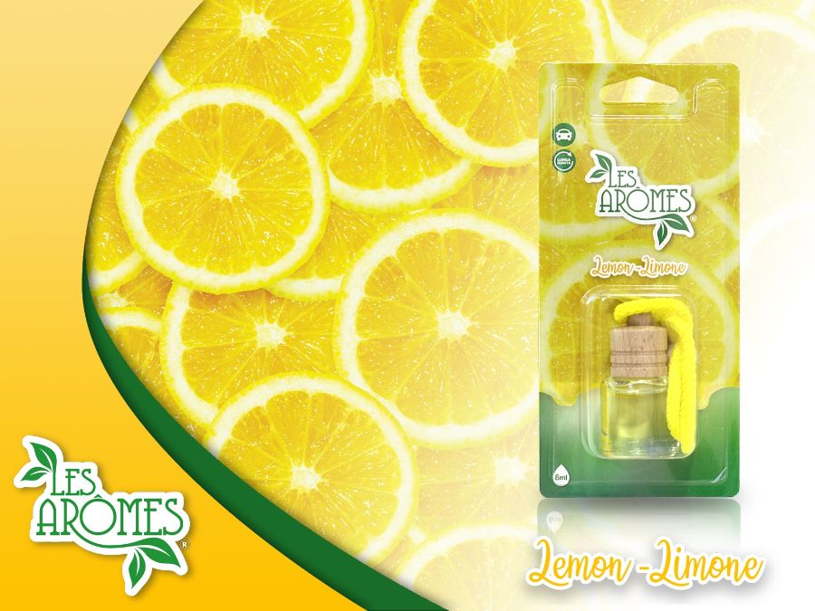 Les Aromes profumatore ambiente mini bottle fragranza limone